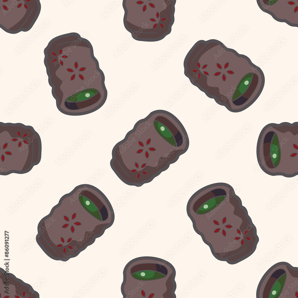 Japanese hot tea , cartoon sticker icon Japanese hot tea , cartoon sticker icon