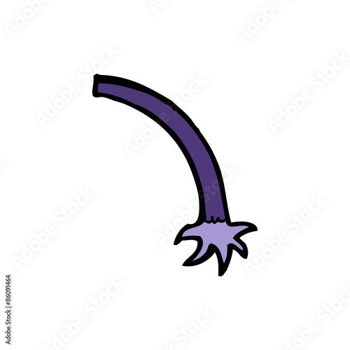 cartoon monster arm