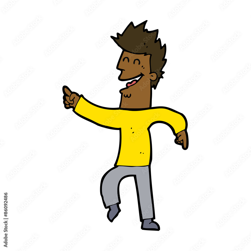 cartoon man pointing and laughing cartoon man pointing and laughing