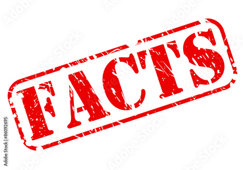 Facts red stamp text