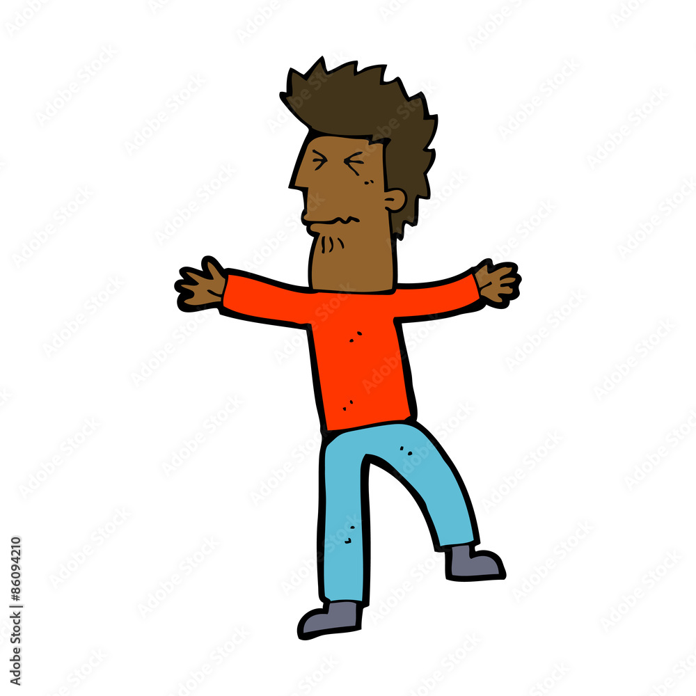 cartoon stressed man cartoon stressed man