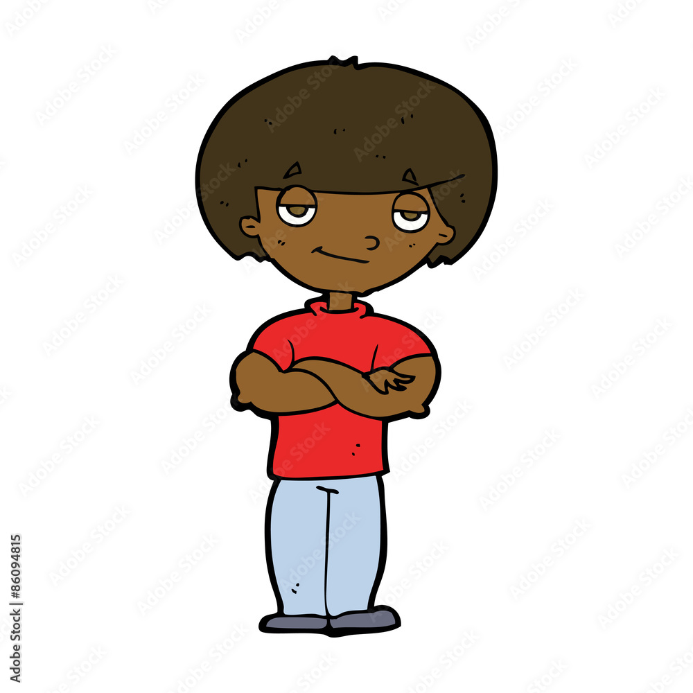 cartoon smug looking man cartoon smug looking man