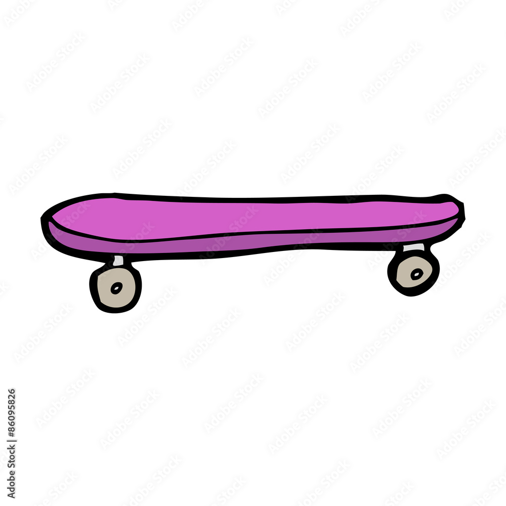 cartoon skateboard cartoon skateboard