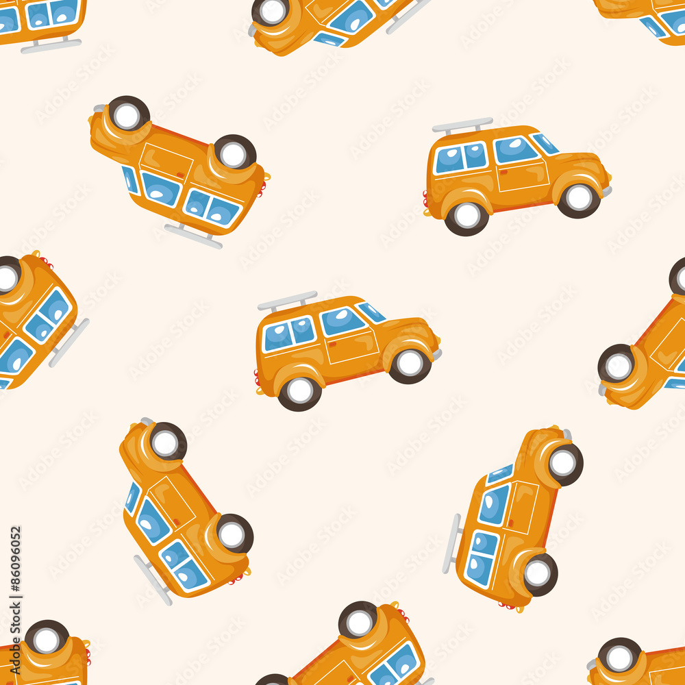 Fototapeta premium transportation car , cartoon sticker icon