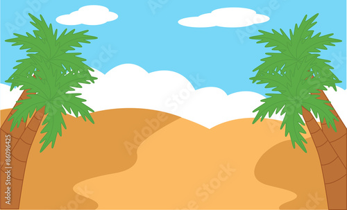 Desert landscape