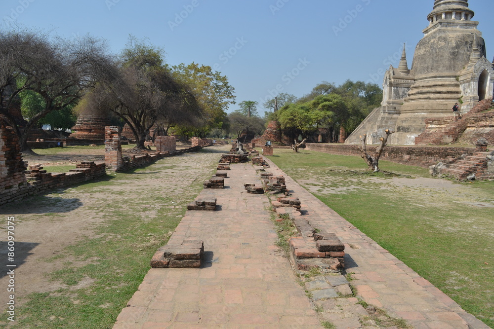 Ayutthaya ancient temple
