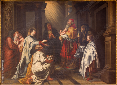 Granada - The Presentation of Christ in the Temple painting