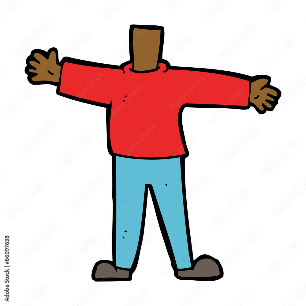 cartoon male body (mix and match cartoons or add own photo head) cartoon male body (mix and match cartoons or add own photo head)