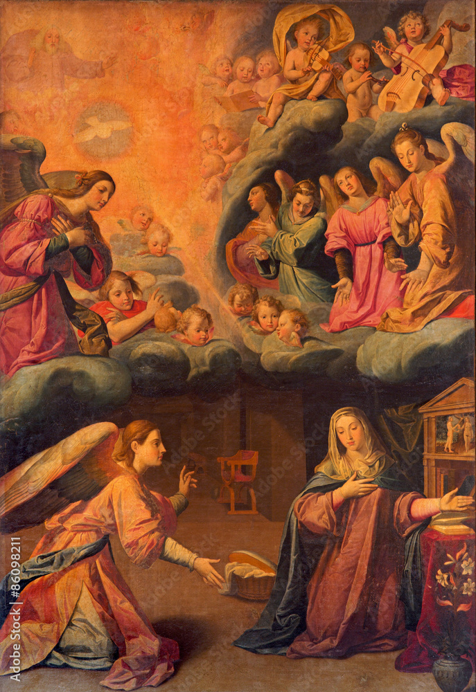 Seville - The Annunciation paint - Iglesia de la Anunciacion