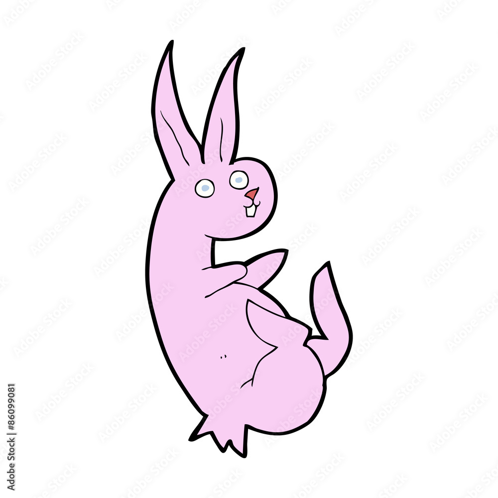 cue cartoon rabbit