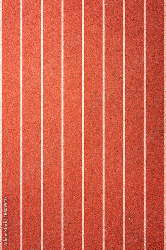 Running track texture