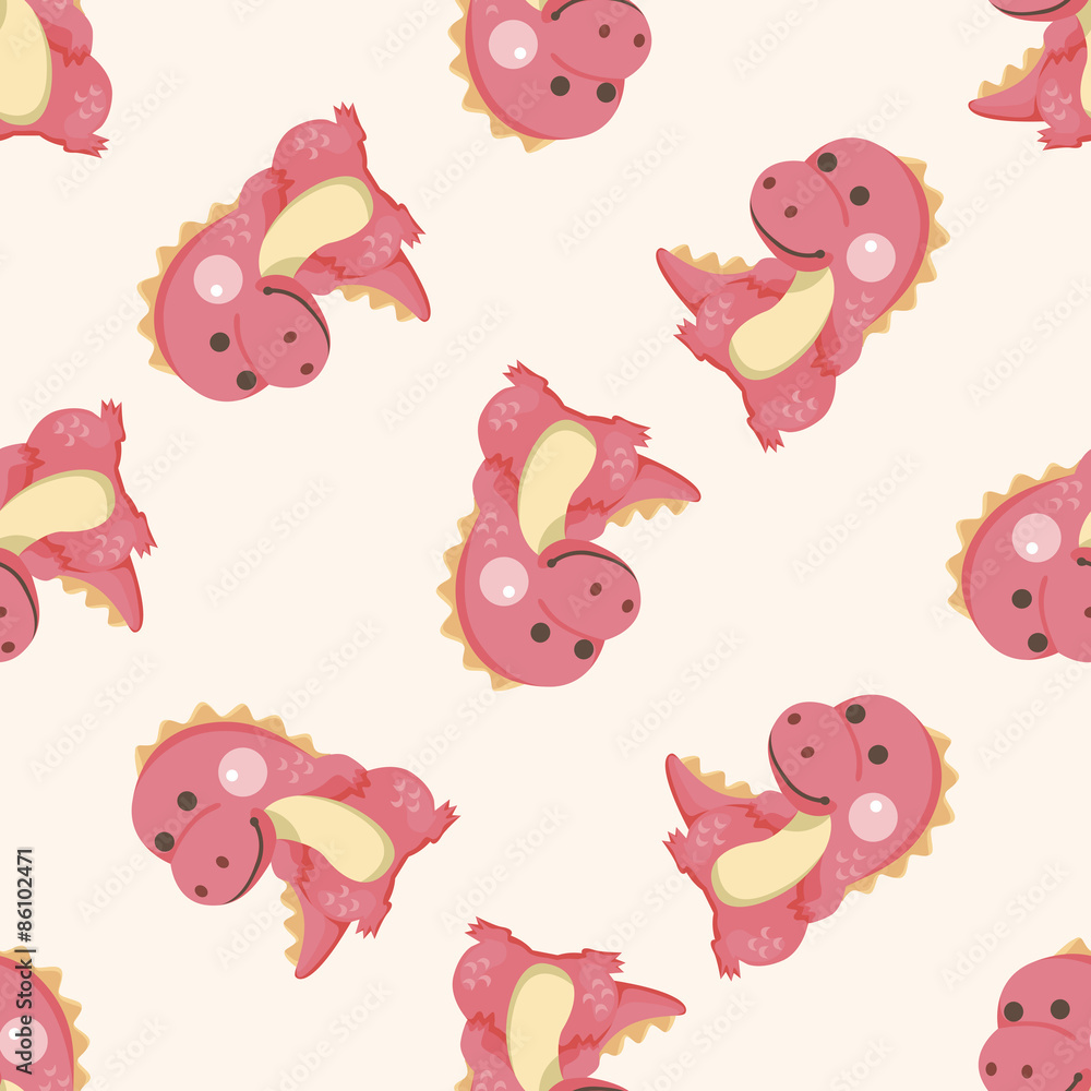 dinosaur cartoon ,seamless pattern dinosaur cartoon ,seamless pattern