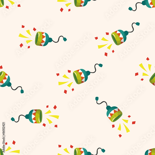 Birthday ribbon ,seamless pattern