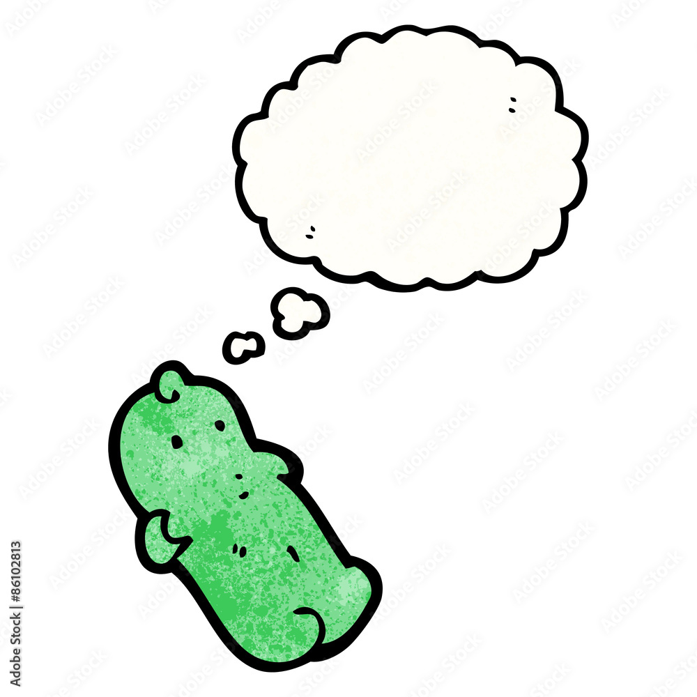 candy with thought bubble cartoon candy with thought bubble cartoon