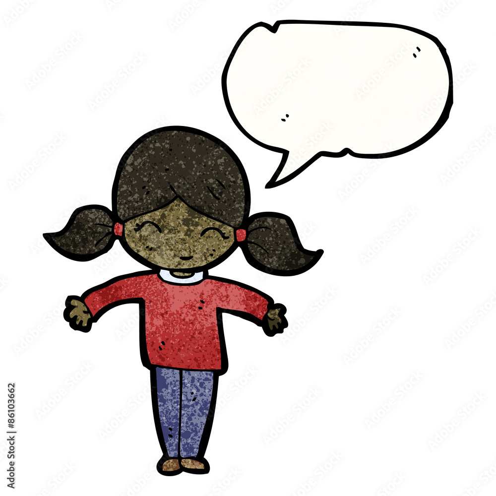 happy girl cartoon happy girl cartoon