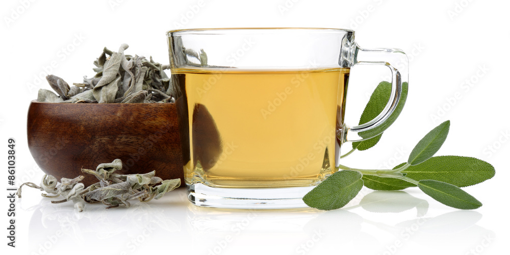 Sage herbal tea StockFoto Adobe Stock