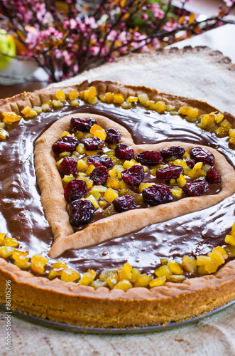 Polish traditional 'Mazurek' cake