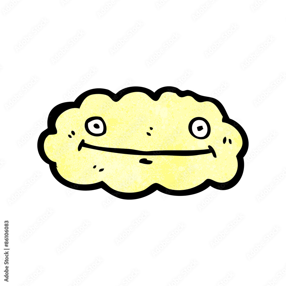 happy cartoon cloud happy cartoon cloud