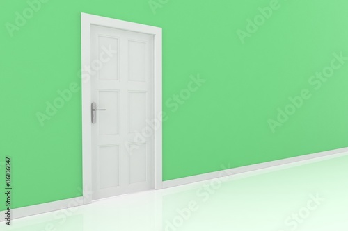 3d rendering of a door © Natalia Merzlyakova