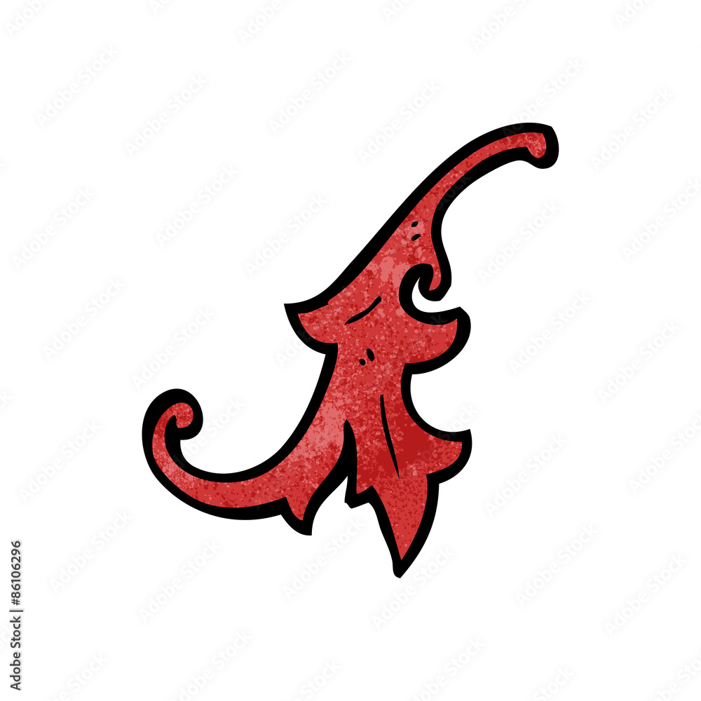 Naklejka premium cartoon floral decorative element