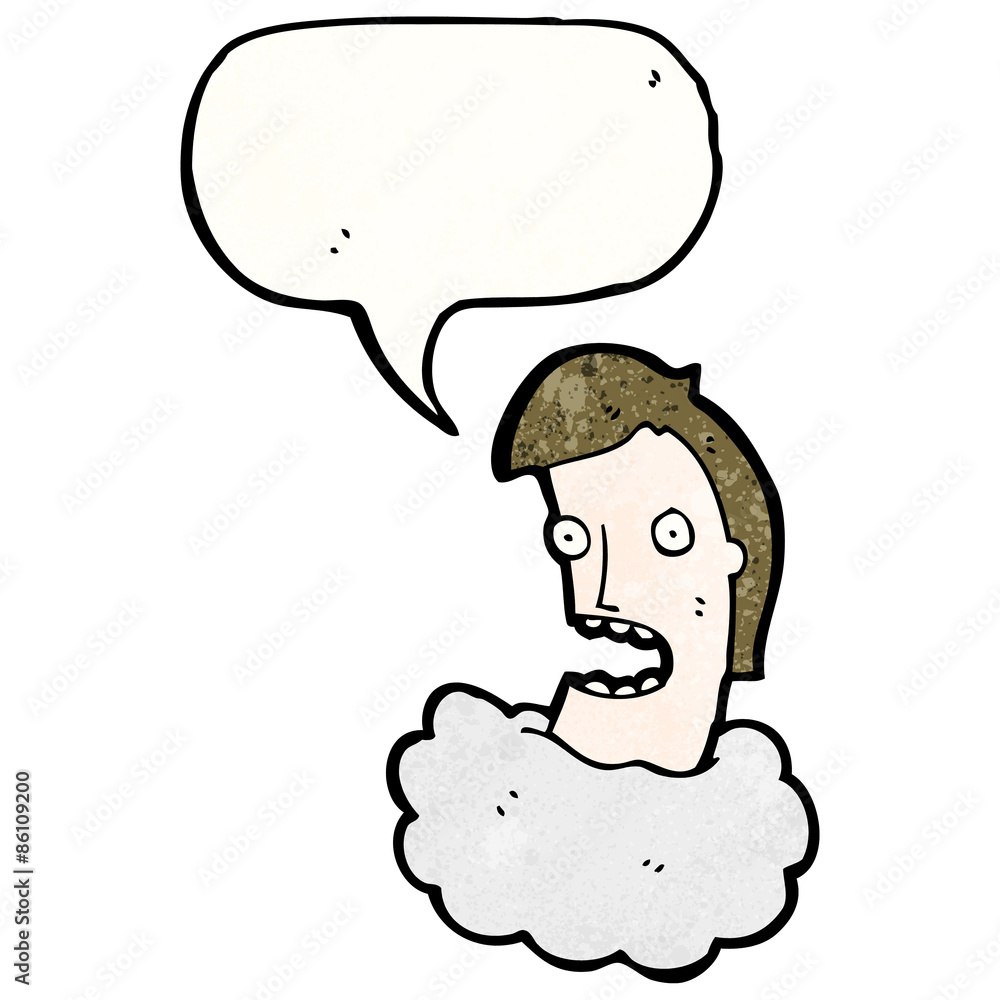 talking head in cloud cartoon talking head in cloud cartoon