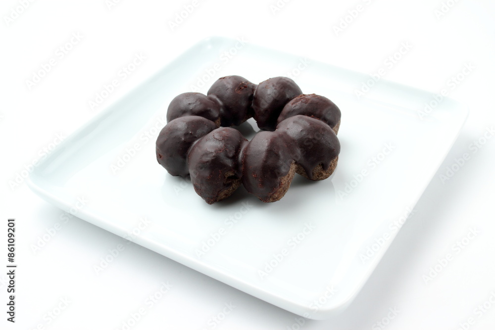 Obraz premium チョコドーナツ