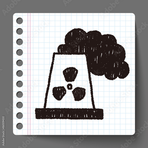 factory doodle drawing