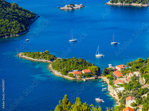 Tableau sur toile Adriatic landscape