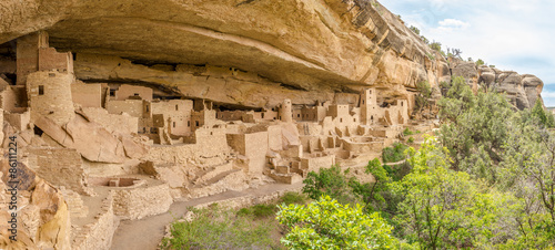 Panorama of Cliff Palace - Mesa Verde