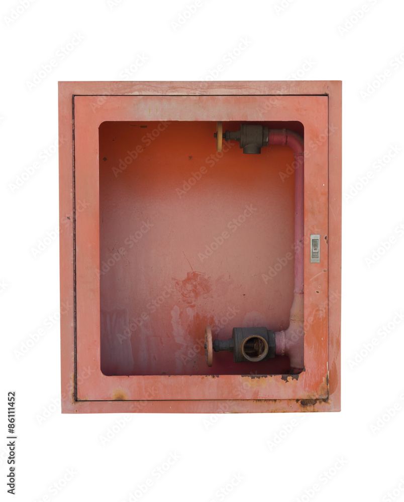 Fire hose cabinet Stock Photo | Adobe Stock