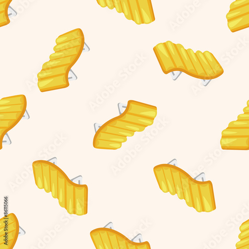 beach equipment loungers ,seamless pattern