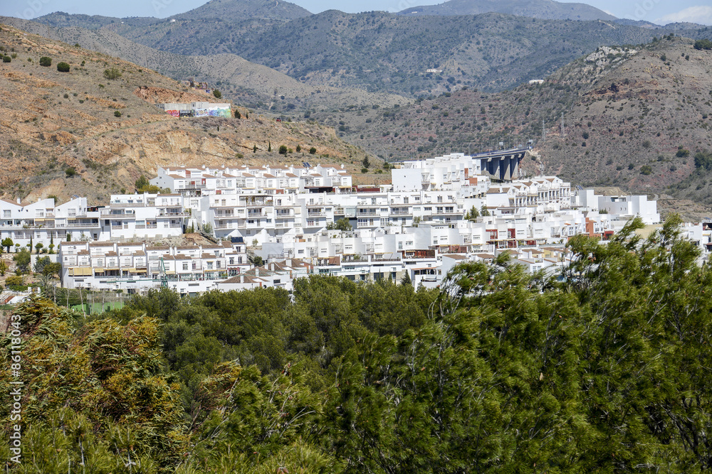 Hillside village in Andalusia
