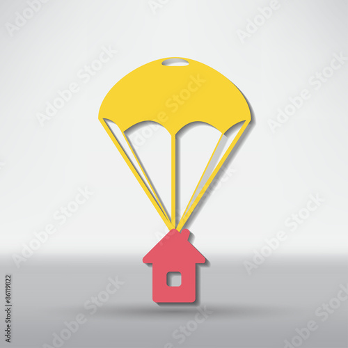 Parachute Icon design