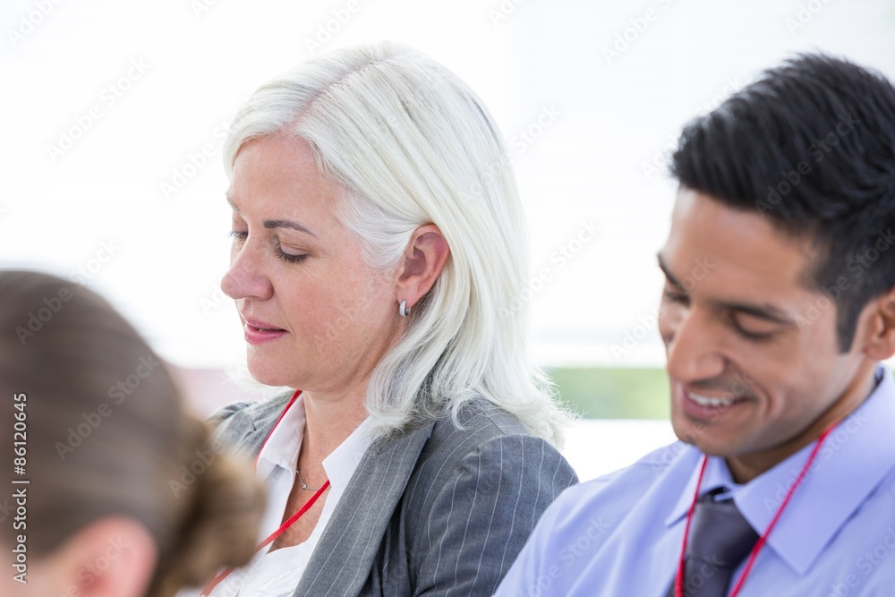 business team during a meeting business team during a meeting