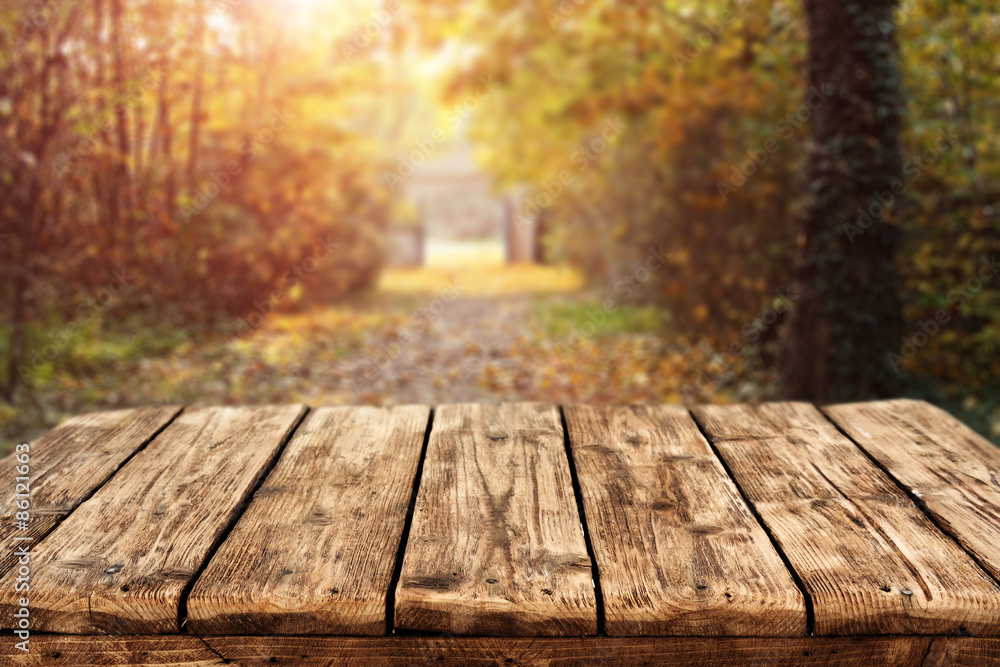 desk and autumn desk and autumn