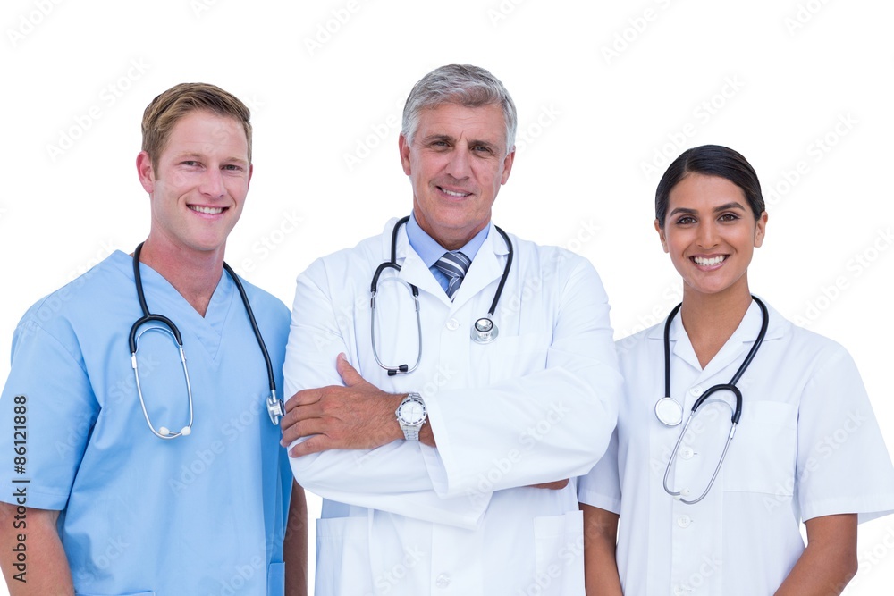 Doctors and nurse standing together Doctors and nurse standing together