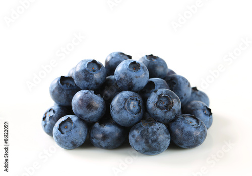 Obraz na plátně Fresh blueberries