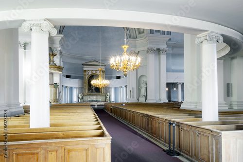 interior of helsinki cathedral