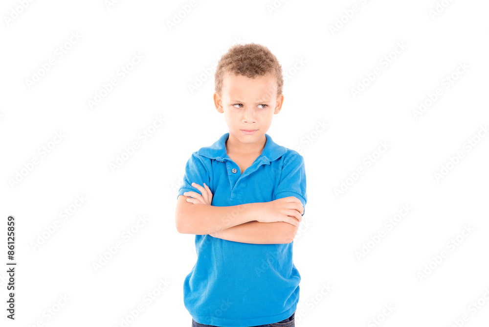 Fototapeta premium angry boy