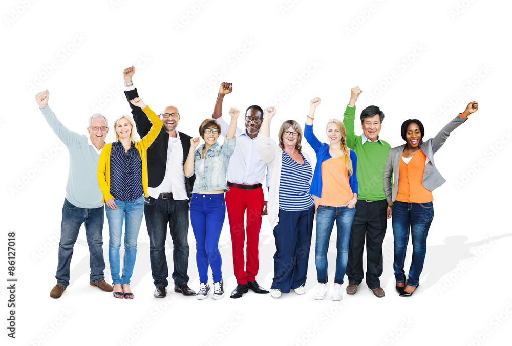 Obraz premium Diversity Ethnicity Multi-Ethnic Variation Togetherness Unity Te