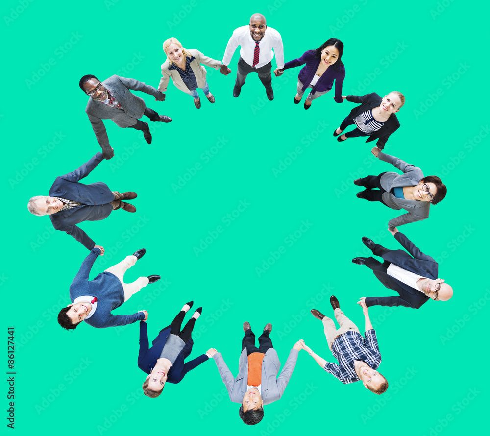 Obraz premium Team Corporate Togetherness Unity Connection Concept