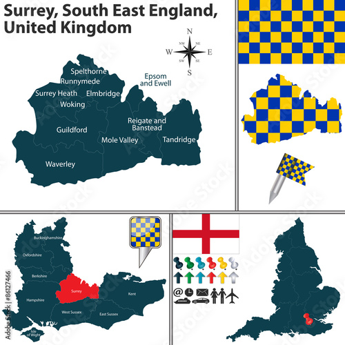 Surrey, South East England, UK