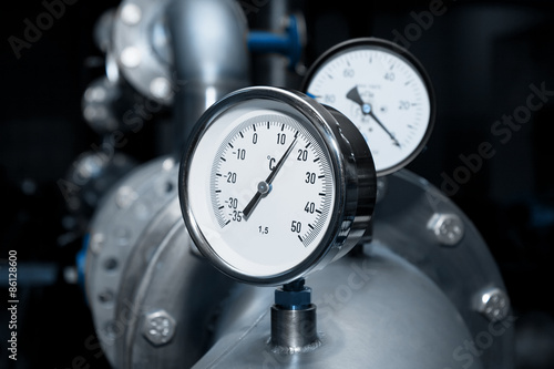 Industrial water temperature meter