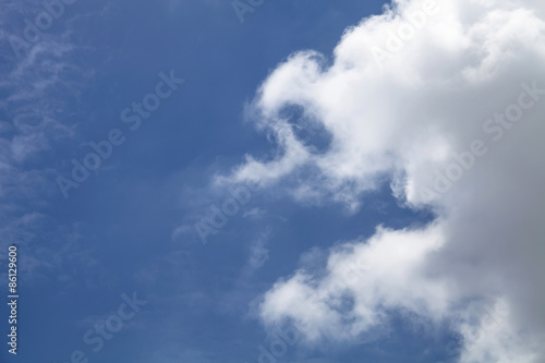 Blue sky and clouds © chattranusorn09