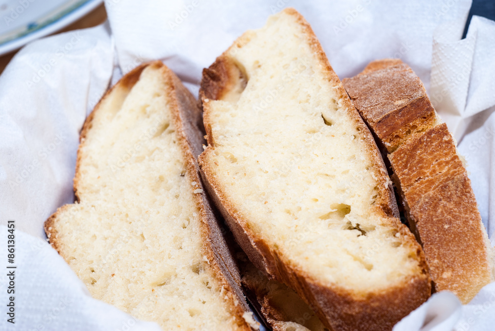 slices of sicilian bread slices of sicilian bread