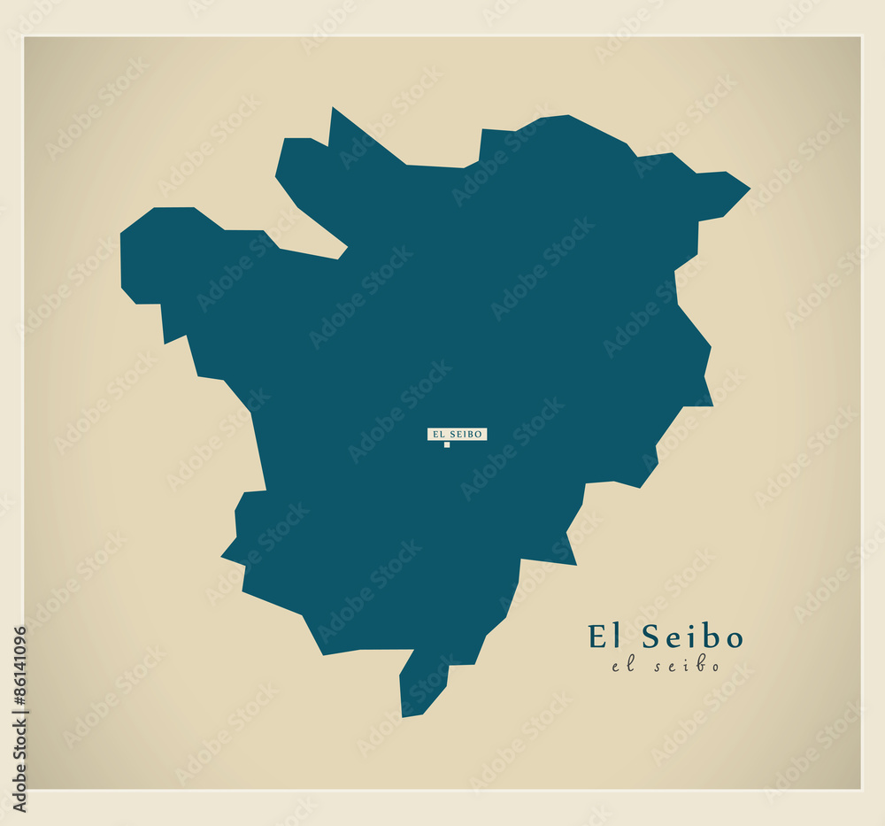 Modern Map - El Seibo DO
