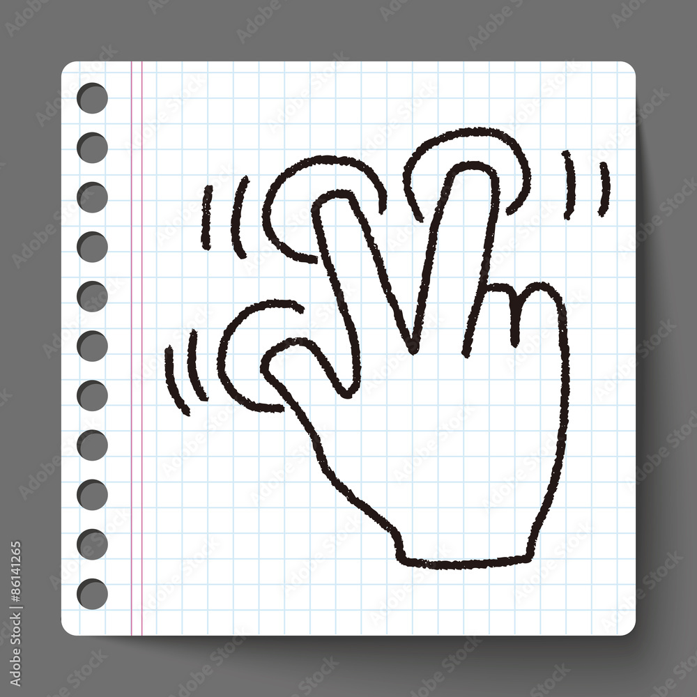 Gesture doodle Gesture doodle