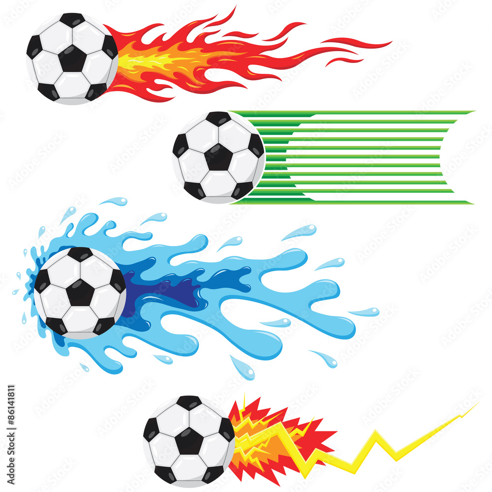 Soccer Ball Elements Soccer Ball Elements