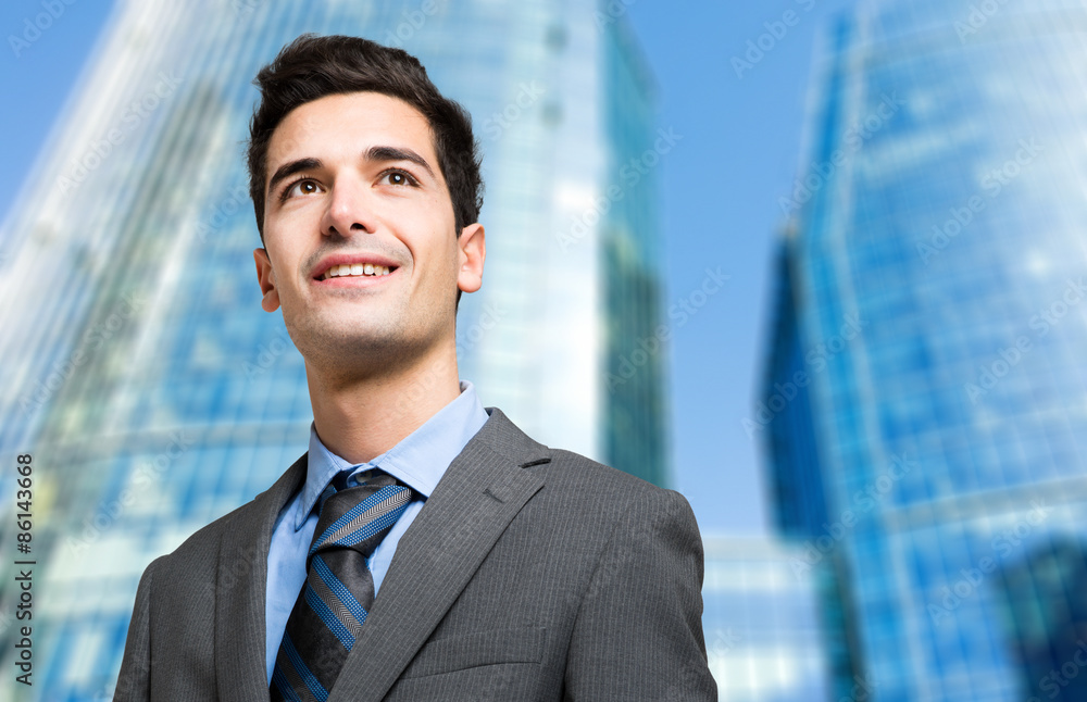 Portrait of an handsome businessman Portrait of an handsome businessman