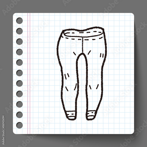 pant doodle